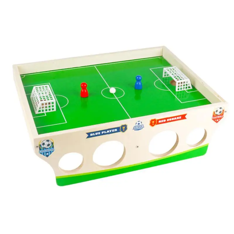 

Table Football Game Magnetic Soccer Board Games Wooden Educational Soccer Player Toys Tabletop Games Competition For Kids Boys