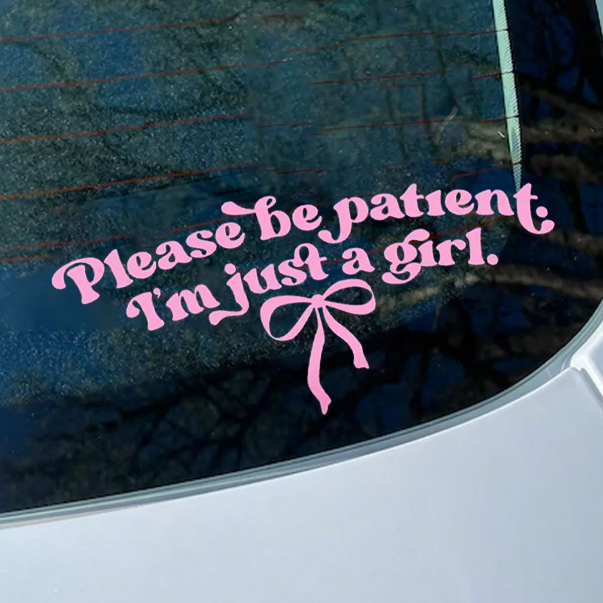 1pc car exterior stickers, home decoration stickers, personalized text stickers