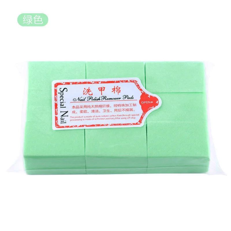 400/630/1000/2000 pezzi di cotone per la cura delle unghie non capannone i capelli Pulizia dura alcol scrub pezzo di cotone smalto per unghie rimozione delle unghie