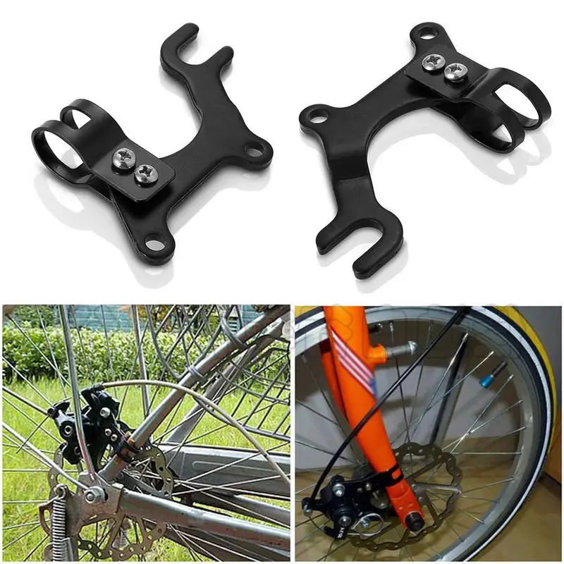 Adaptador de freno de disco trasero para bicicleta de montaña, soporte de acero inoxidable para rueda trasera, accesorios de conversión resistentes