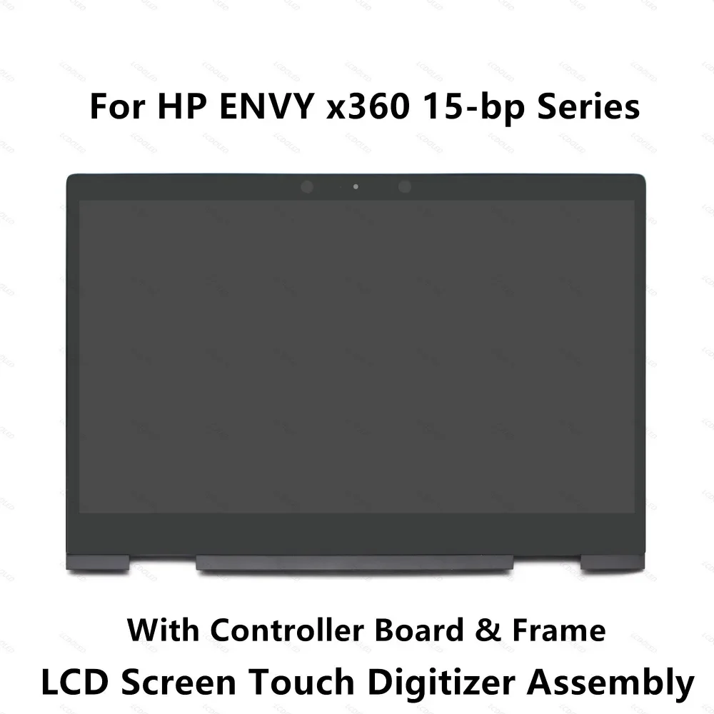 Tela Lcd Completa e Montagem do Digitalizador de Toque hp Envy 15-bp104nw 15-bp104nx 15-bp104tx 15-bp104tx 15-bp104ur 15-bp105nb 15-bp105nf