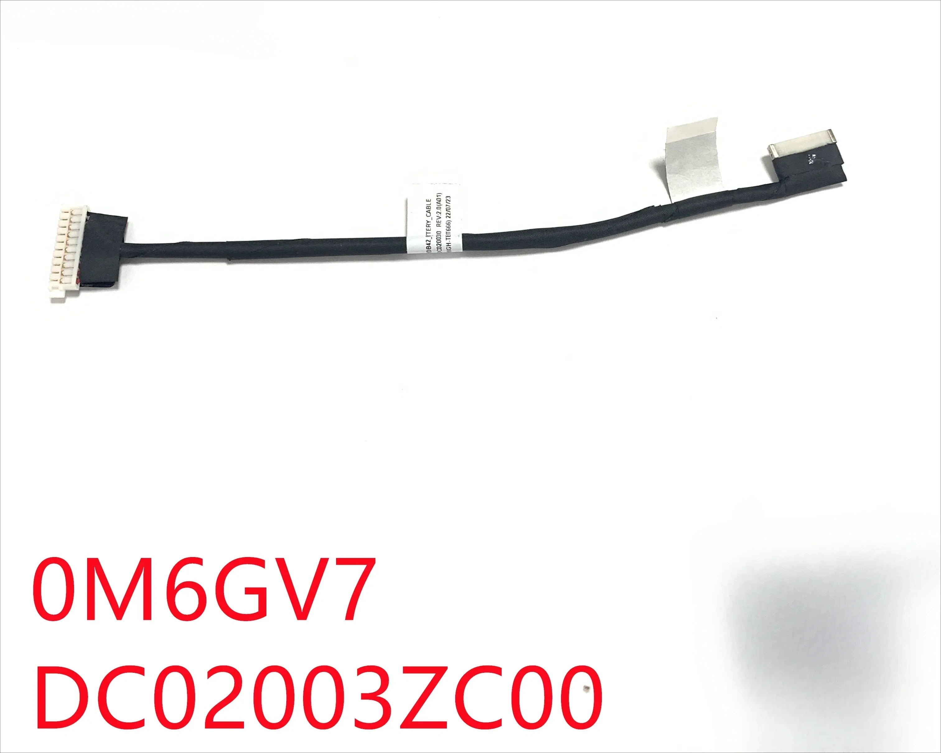 

Для Dell Latitude 5430 5431 E5430 кабель аккумулятора 0M6GV7 DC02003ZC00