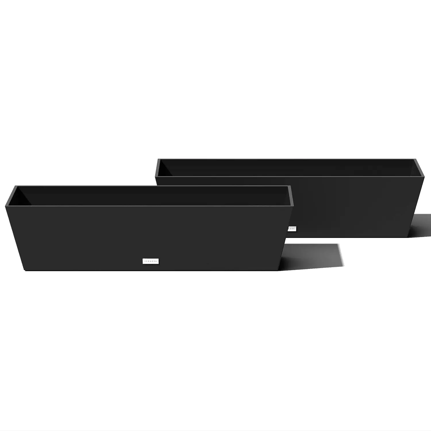 Pure Series Window Box Planter - Tapered Outdoor Planter