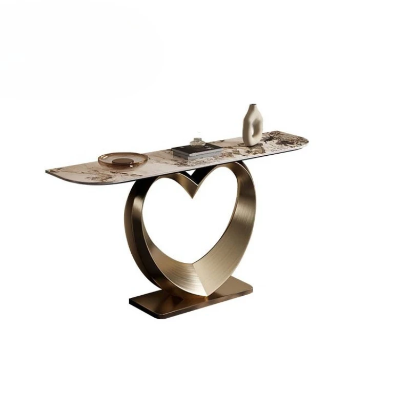 

Entrance table Corridor end cabinet Semicircular table Against the wall Narrow Metal rock slab surface Entrance platform