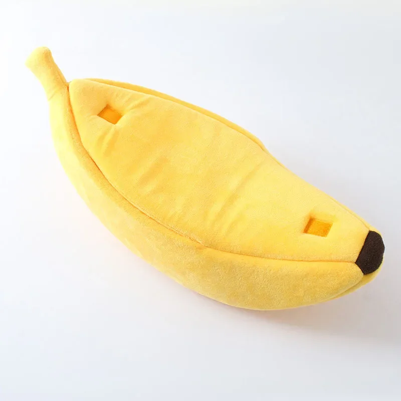 Banana Cat Bed Soft Cozy Warm Cat Window Hammock Durable Cat Bed House Cushion Portable Cat Tent Kennel Basket Nest Pet Supplies