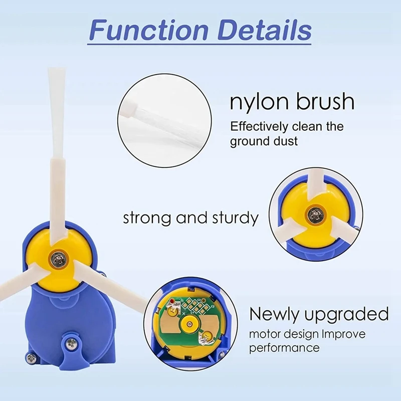 Модуль двигателя с боковой щеткой для Irobot Roomba 500 600 700 800 900 I3 I7 E5 E6 E7 J7 серии, замена робота-пылесоса