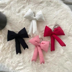 Y2K Trendy 3D Bowknot Keychain Sweet Bow Keyring For Girls Fashion Bag Pendant Backpack Hanging Decoration Couple Gifts