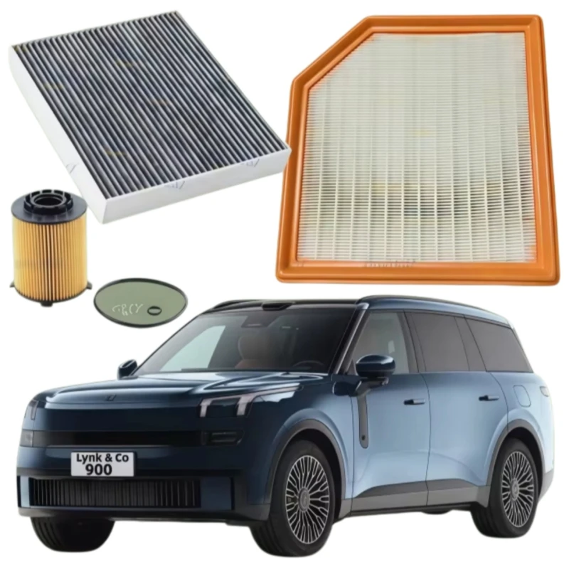 

3 шт./компл. для Lynk & Co 900 2.0T Hybrid: масляный фильтр, воздушный фильтр, салонный фильтр / Автозапчасти