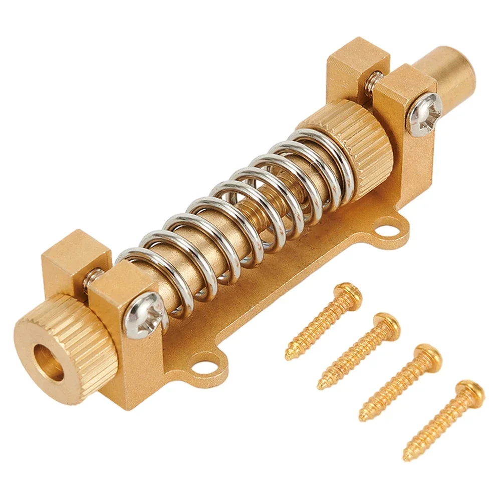 Hot SaleElectric Guitar Brass Tremolo Bridge Stabilizer Stopper Stabilizing Device Arming Adjuster Tremsetter Style Guitar Parts