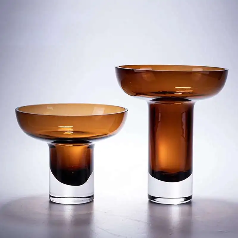 

Светлая, роскошная, простая стеклянная ваза, цветочная композиция, посуда для сухих цветов, украшения, креативные украшения, ремесла