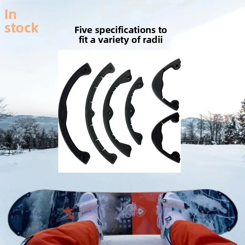 Single board and double board ski protection head, edge protection and anti-collision protection ski accessories