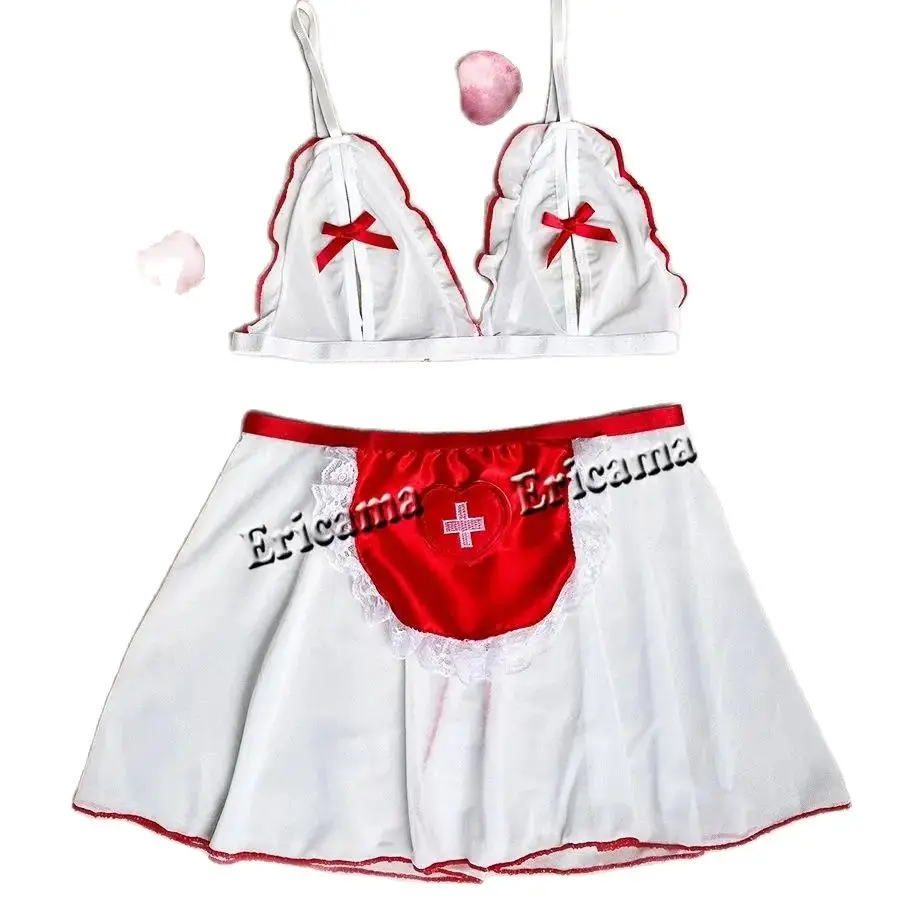 Lingerie sexy femme dentelle sous-vêtements transparents fée broderie bref ensembles kit de soutien-gorge délicat push up Breves ensembles mince soutiens-gorge érotiques