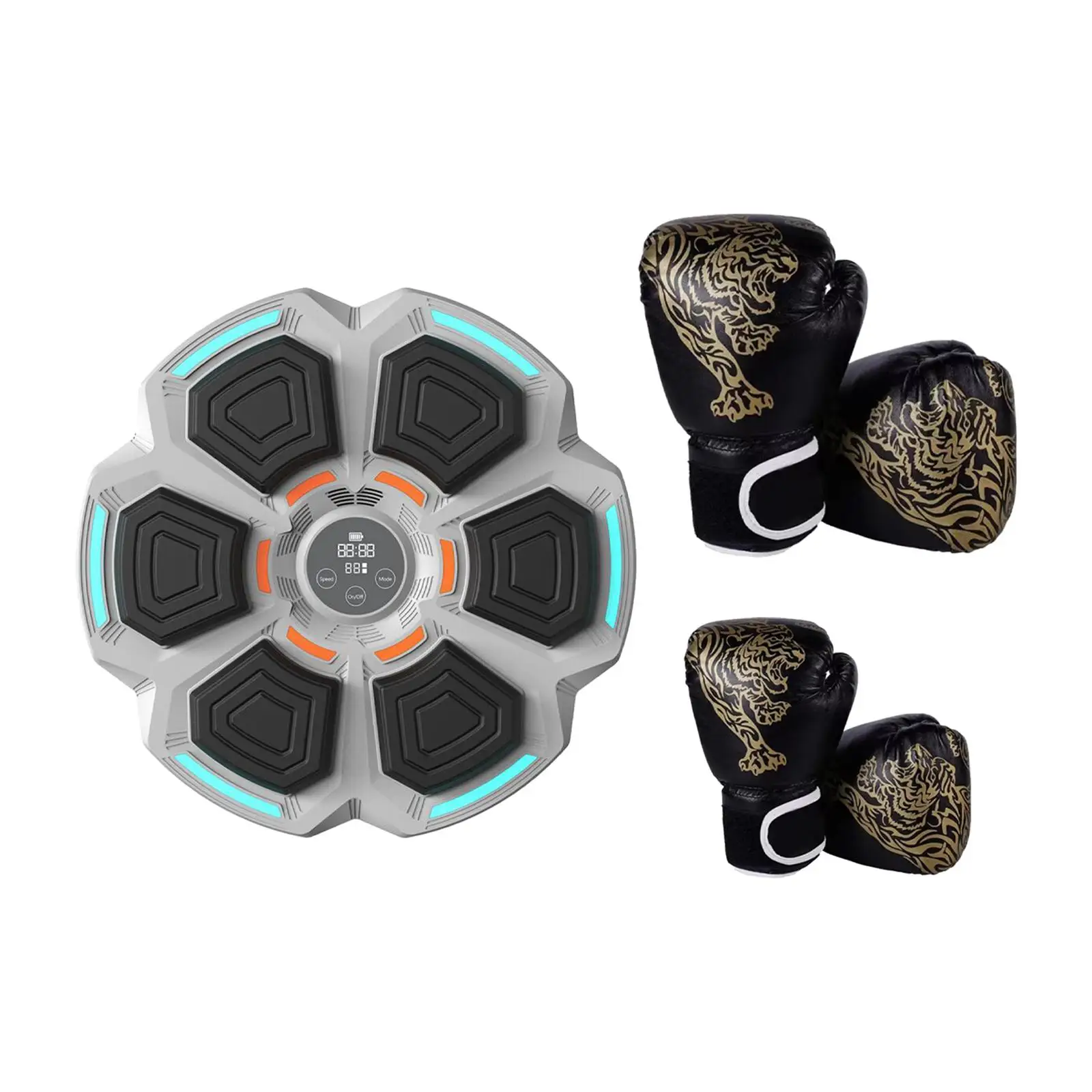 Music Boxing Machine Wall Target Smart Boxing Trainer for Kickboxing Fitness