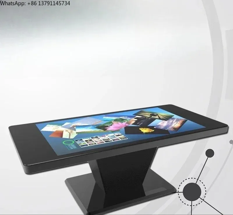 Smart touch all-in-one machine Capacitive screen Interactive desktop touch screen Multi-touch lifting all-in-one machine