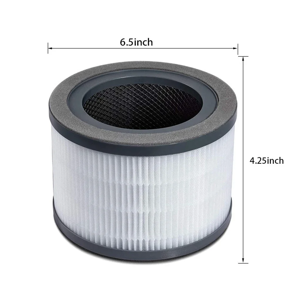 Replacement Filter for LEVOIT Vista 200 Air Purifier , 3-in-1 True HEPA, High-Efficiency Activated Carbon, Vista200-RF