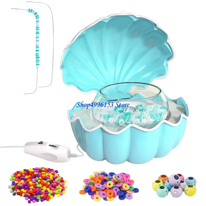 Q0KE Electric Bead Threader لصياغة قلادة سريعة وتجميع سوار فعال لآلة الديكور متعددة الأغراض