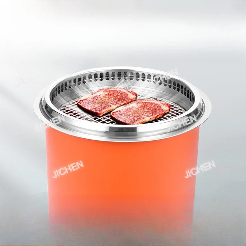 

Smoke exhaust under barbecue oven, barbecue pot, special carbon oven for barbecue shop, commercial fire damper