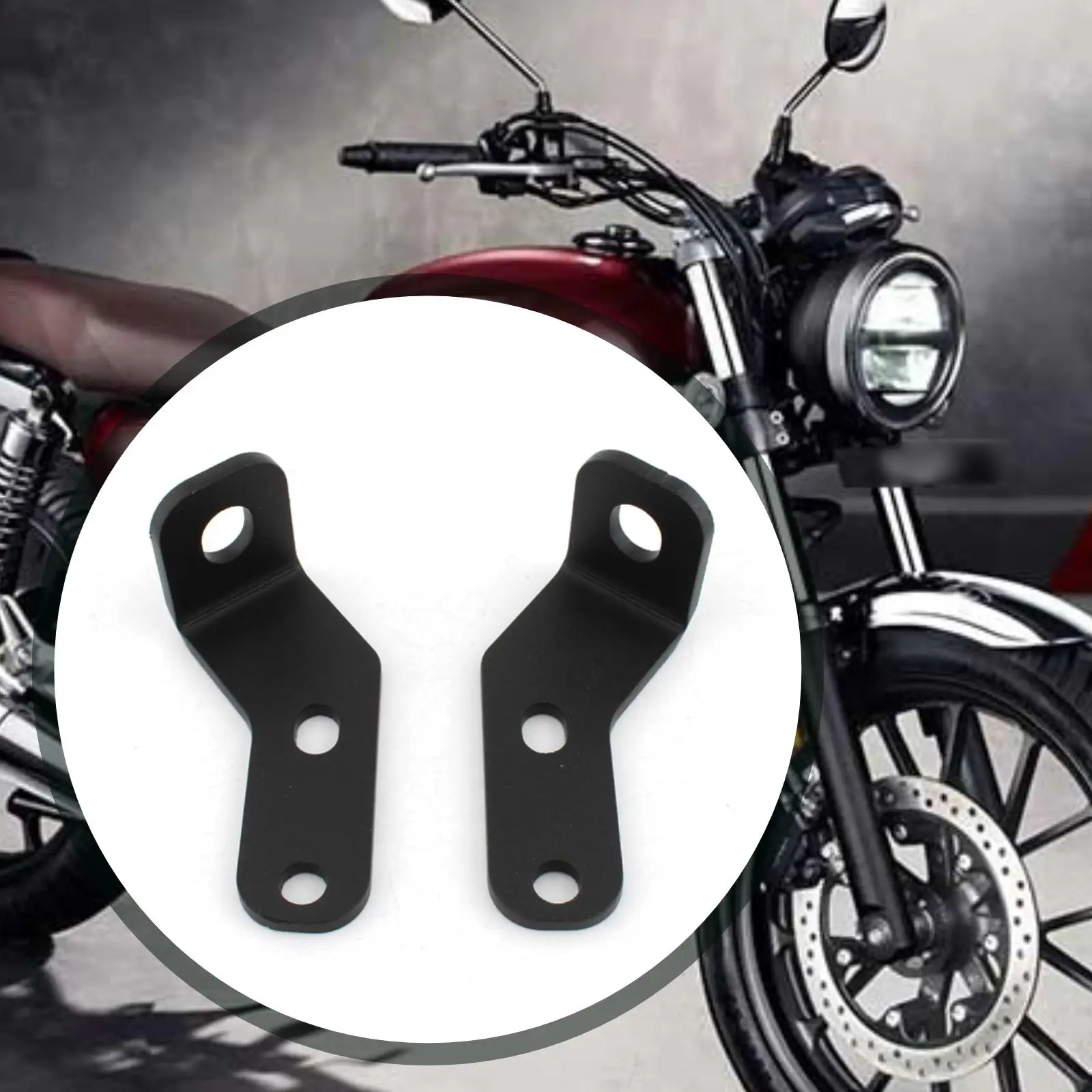 Motorcycle Headlight Bracket Professional Spare Part Replacement Headlight Mount Bracket Motorcycle Accessories for CB350
