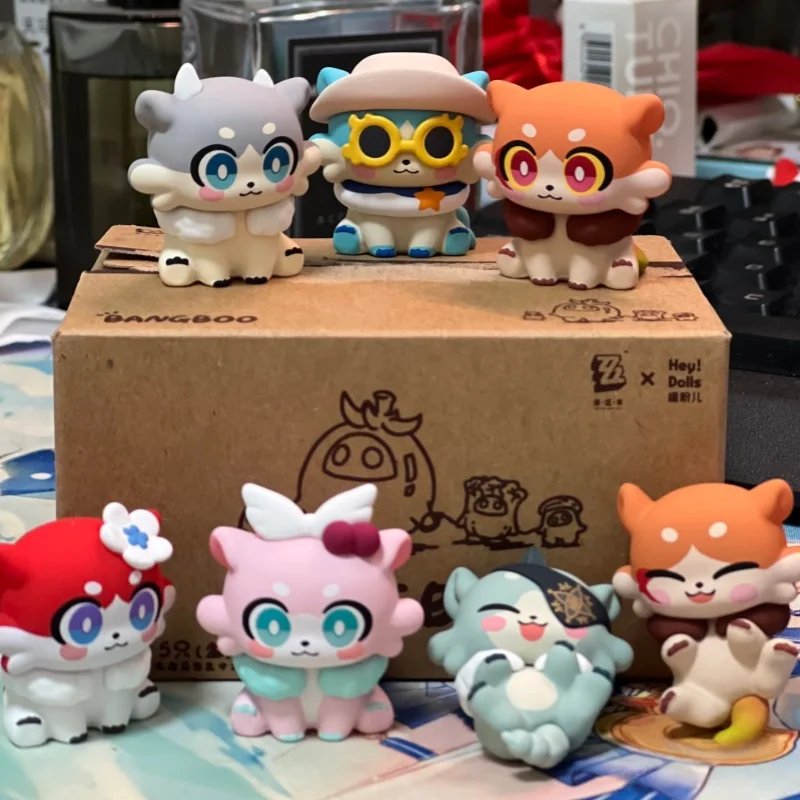 

Heydolls Mihoyo Honkai Star Rail Awoo Awoo Chimera Mini Blind Bag Sitting Cute Beans Kawaii Collectible Figurines For Anime Fans