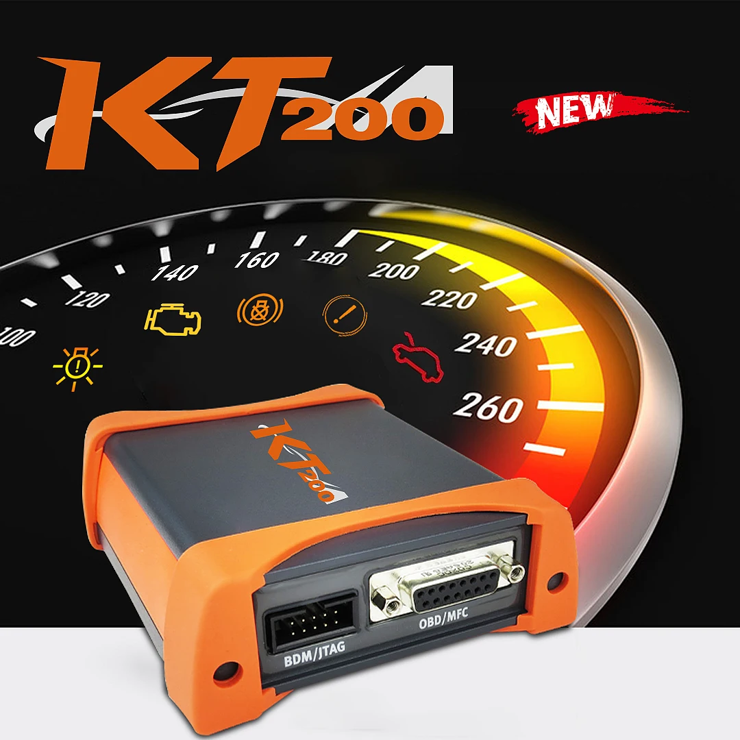 Multiple Protocols Original KT200 works online for all models Support Bench/OBD/BOOT/BDM/JTAG