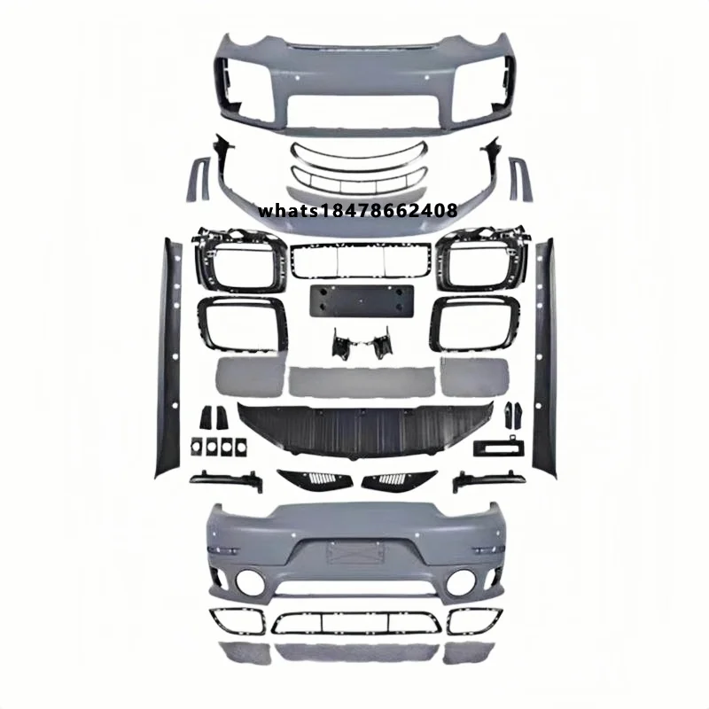 

GT2RS Style PP Plastic Dry Carbon Fiber Modified Body Kit for 911 991 Front Rear Bumper Engine Hood Rear Spoiler