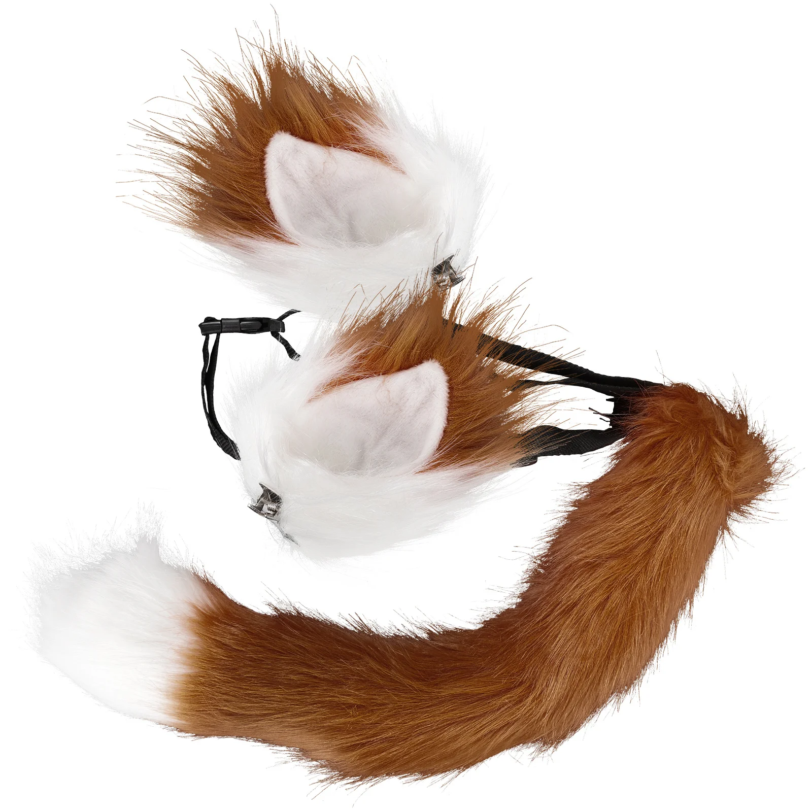 1Set Vos Staart en Oor Hoofdband Kostuum Rekwisieten Creatieve Dier Cosplay Accessoires Party Carnaval Decoratie Cosplay Stuff