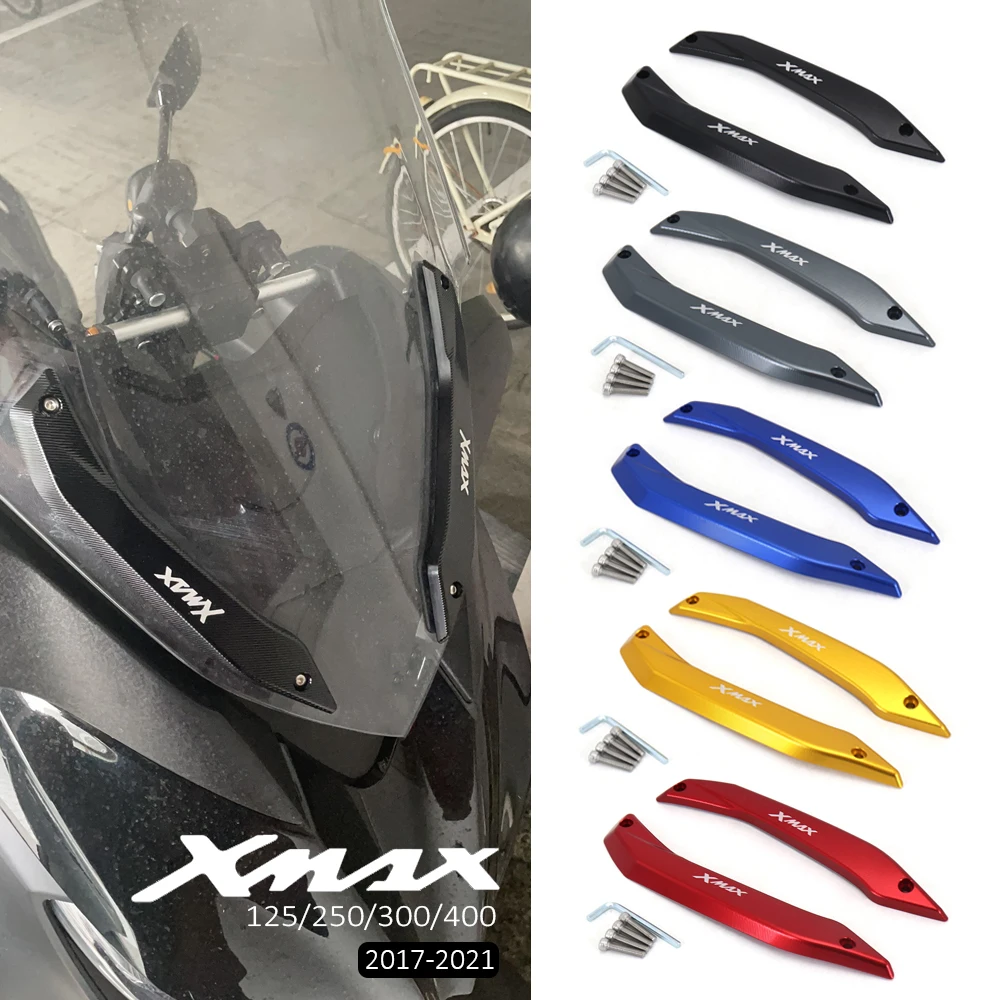 

Motorcycle Windshield Deflectors Windscreens Bracket bar Protector For YAMAHA XMAX300 XMAX400 XMAX125 XMAX250 X-MAX X MAX 300