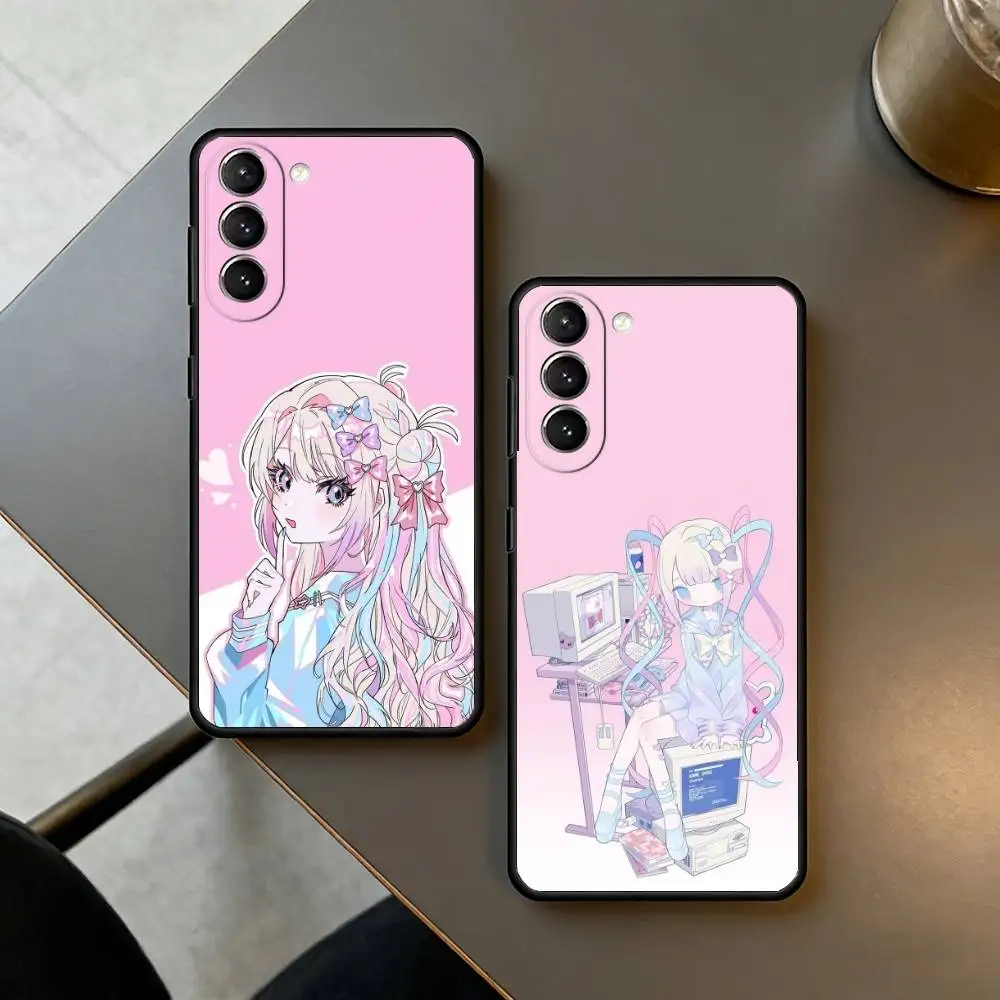 

Game Needy Girl Overload Case for Samsung Galaxy S21 S25 FE S24 S23 Ultra S20 S9 S22 Plus S10 TPU Cover