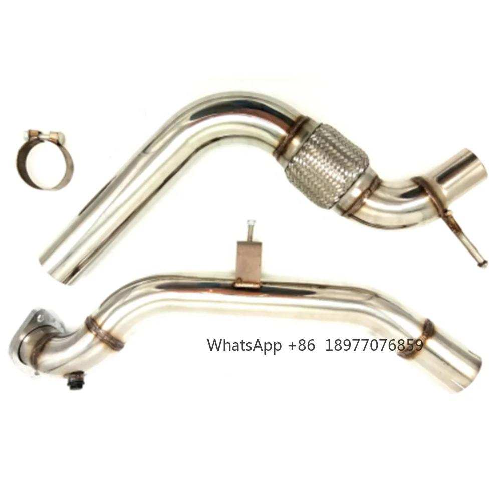 

Stainless Steel Automobile Exhaust Pipe Modification Suitable For Ford Mustang EcoBoost 2D 2.3T 2015-2016 SS