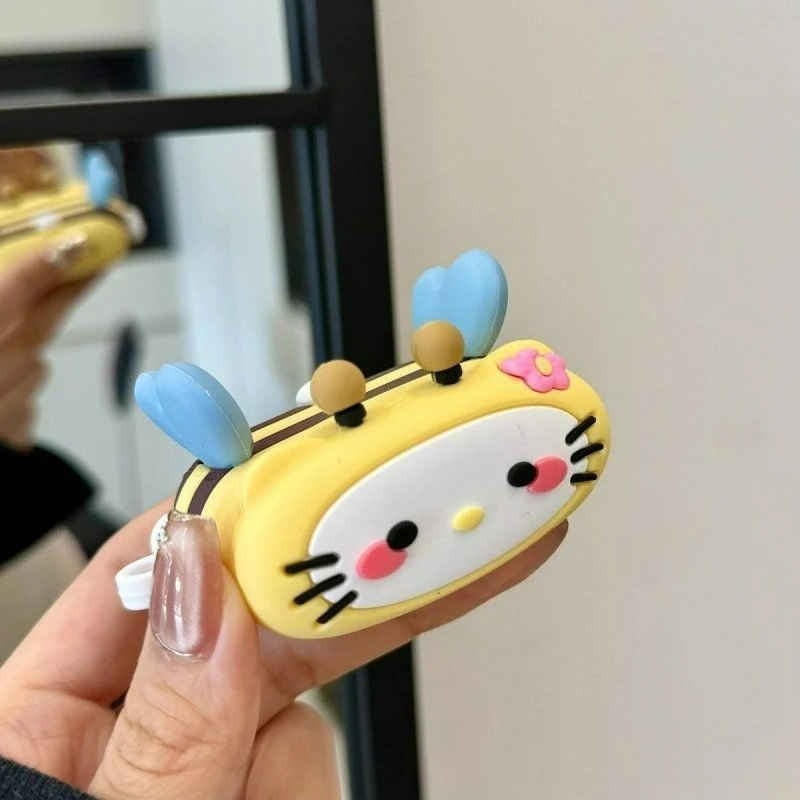 For Realme Buds T310 Bags Cartoon Headphone Silicone Case Protective Earphone Cover fundas for Realme Buds T300 Covers view 3