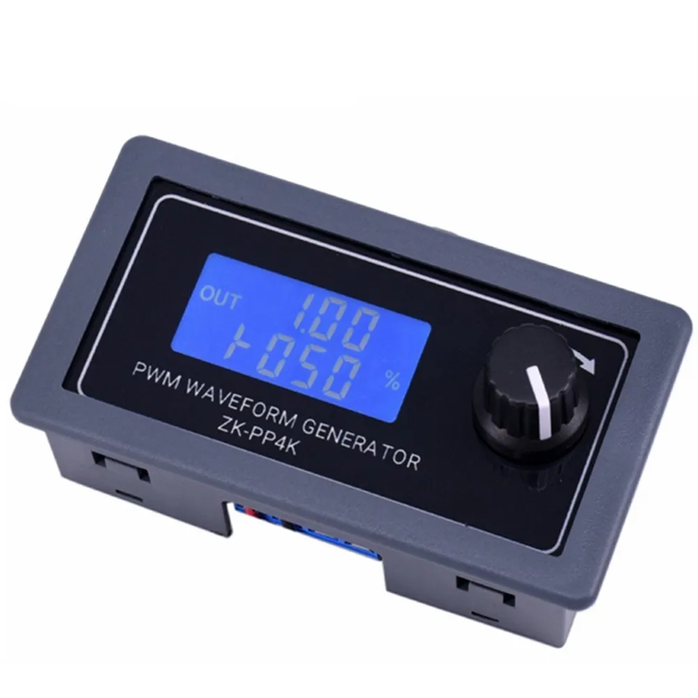 ZK-PP4K PWM pulse generator lighting LED motor speed control dimming controller slow start slow stop digital LCD