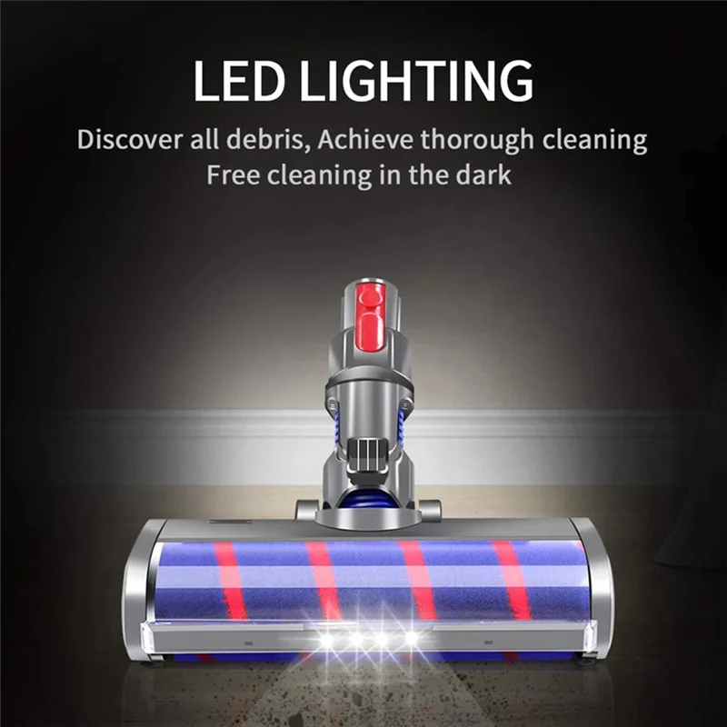 B59B-فرشاة رئيس الطابق الأسطوانة شفط كهربائي لملحقات مكنسة دايسون الكهربائية رأس فرشاة الأرضية المخملية الناعمة #5