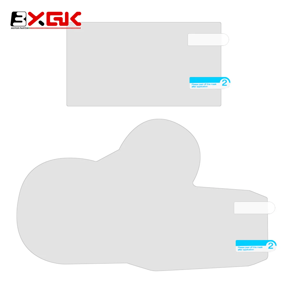 ل BMW R1200GS R1200/R 1200 GS 2013-2017 دراجة نارية الملحقات العنقودية خدش فيلم حماية واقي للشاشة بولي TPU R1200GS