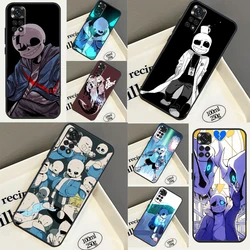 Game Undertale Sans Case For Xiaomi Redmi Note 8 9 10 11 12 Pro Plus Turbo 11S 10S 12S Redmi 9C 10C 12C Coque