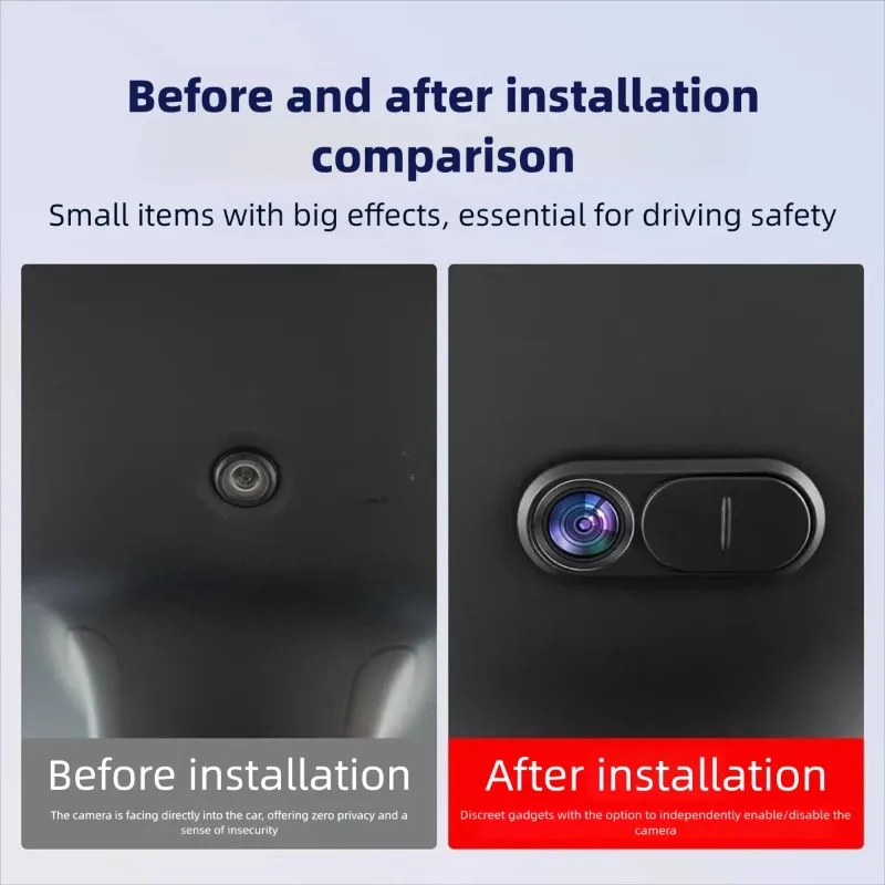 Für Tesla Model 3/Y/Y Long Range Facelift: Kamera-Privatsphärenabdeckung, Anti-Spionage-Modifikationszubehör