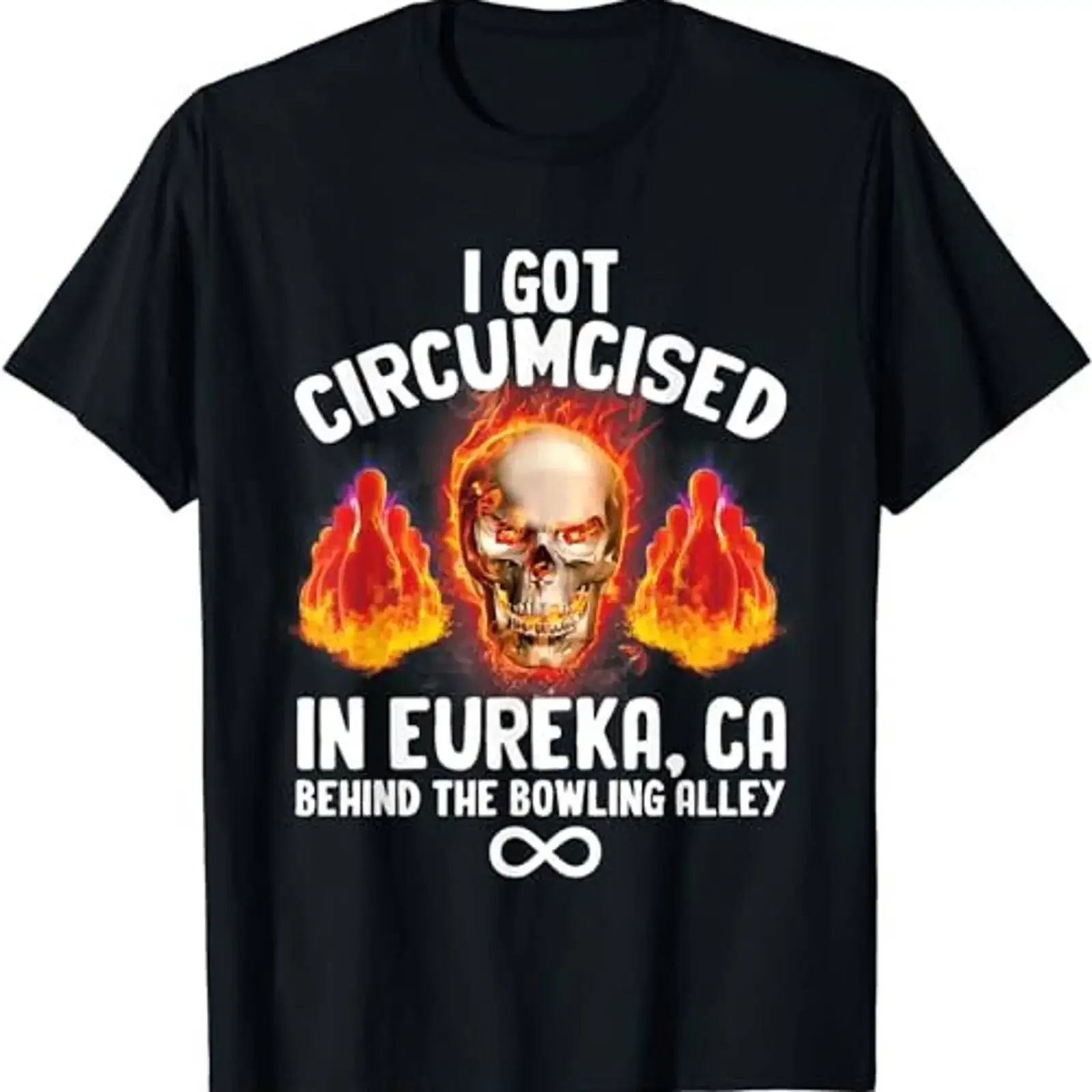 Circumcised Bowling Oddly Specific Humor Weird Funny Meme T Shirt