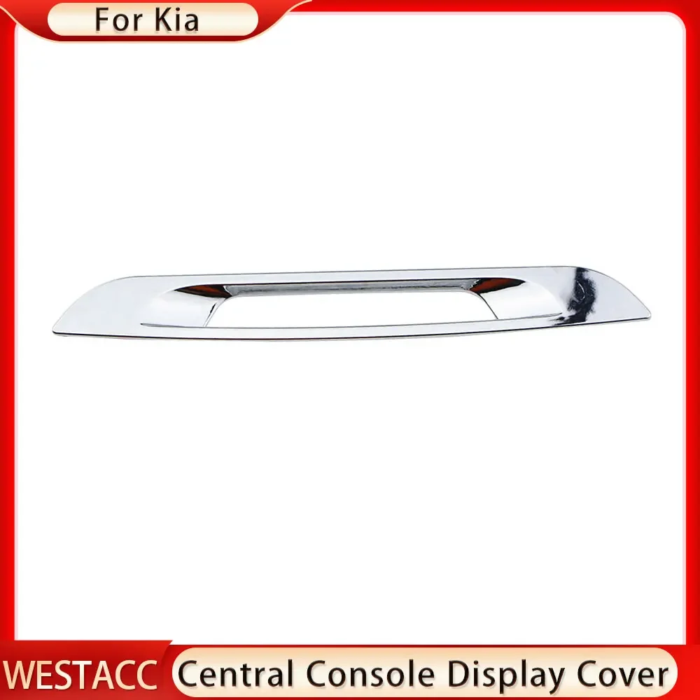 Car Central Console Display Cover for Kia Sportage R 2011 2012 2013 2014 2015 Decoration Sticker Trim Accessories image 6