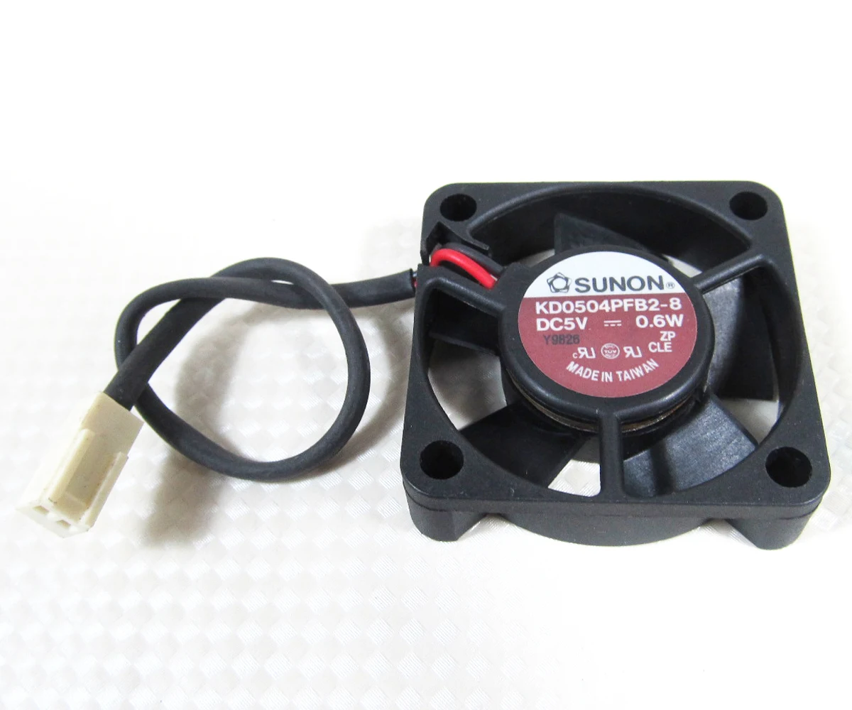 

Для 1 шт. SUNON KD0504PFB2-8 40x40x10 мм 4010 DC 5 В 0,6 Вт охлаждающий вентилятор 2-контактный разъем-