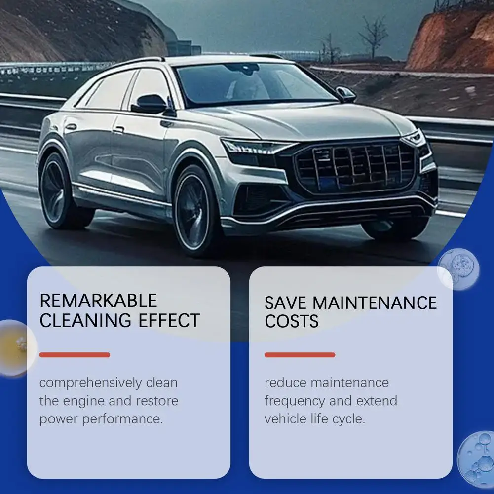 Car Engine Anti-wear Protective Agent Reduce Fuel Consumption Gasoline Diesel Oil Additive Engine Cleaner Catalytic Converter