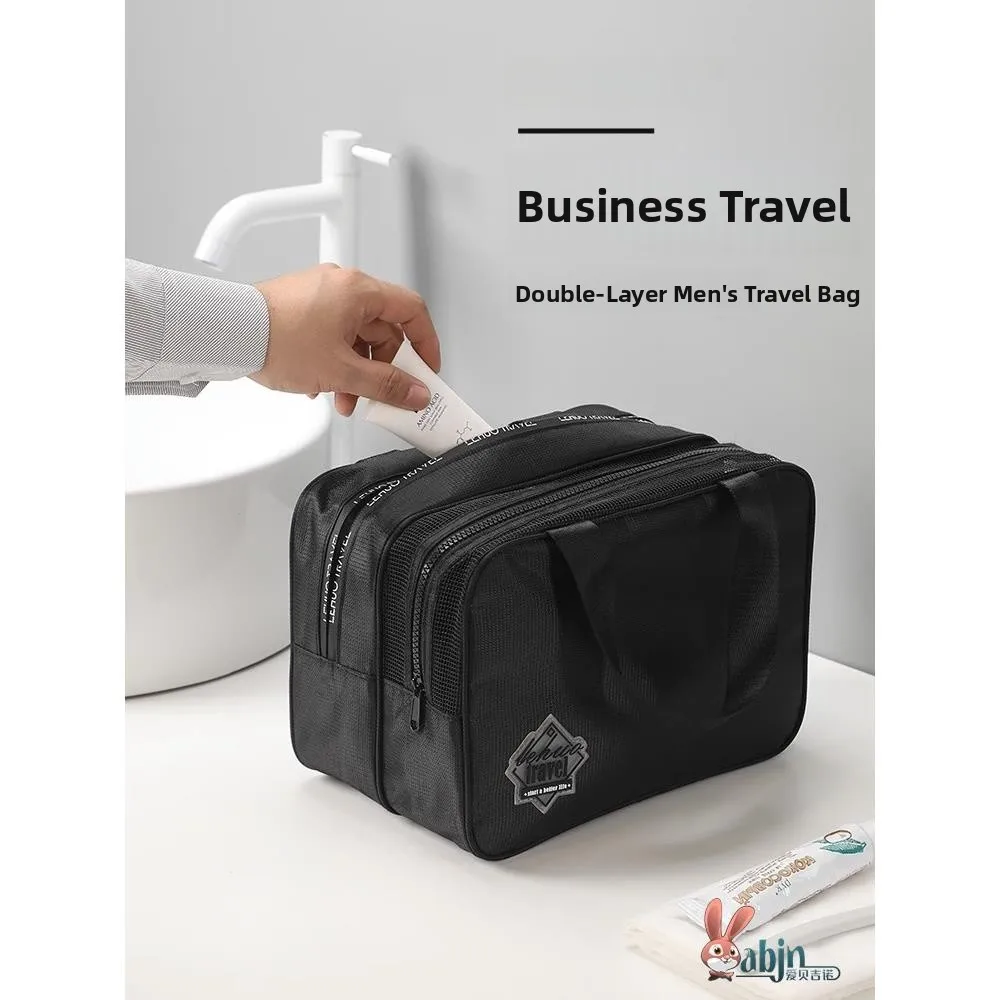 

Новая водонепроницаемая сумка для плавания и пляжа 2025 года с разделением на сухое и влажное отделение, для мужчин и женщин, для хранения купальников, ручная сумка для туалетных принадлежностей