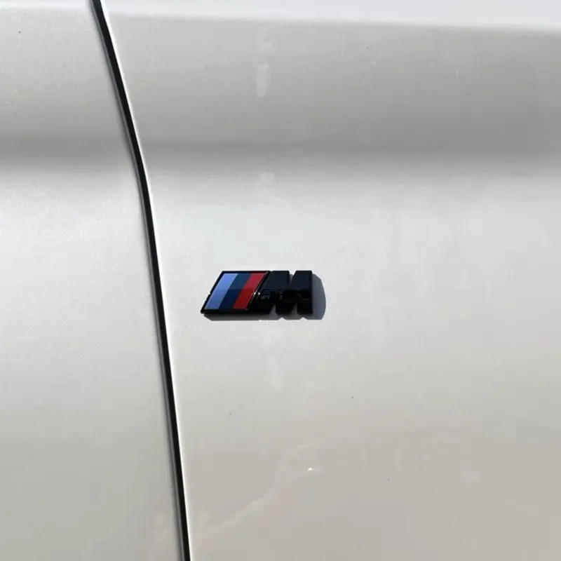 

3D Metal Car Body Side Badge Body Rear Trunk Decor Sticker Car Modification Accessories For BMW M E46 E60 E90 E36 1 3 5 7 Series