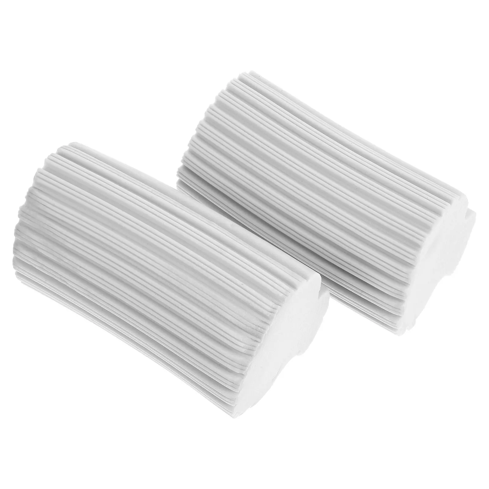 

2 Pcs Cleaning Sponge Grey Kitchen Damp Dust Sponges Baseboard Car Wash Soft Reusable Practical Non Scratch Multifunction