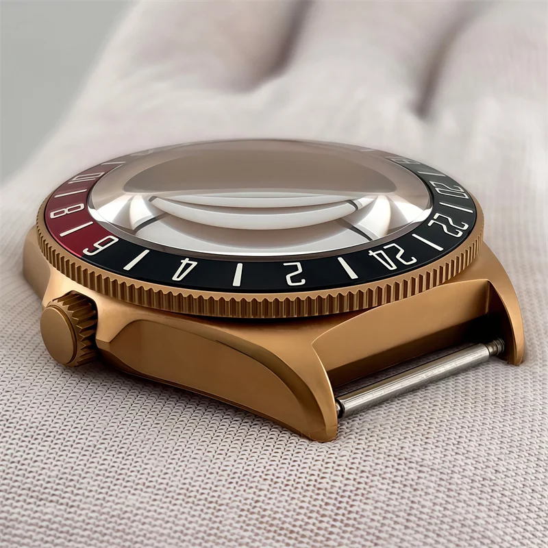 

Корпус часов 40 мм, серебристый, с покрытием из розового золота, цилиндрическое сапфировое стекло, подходит для механизмов NH34, NH35, NH36, NH70, NH71, NH72, ETA 2824, PT5000, автоматический механизм.