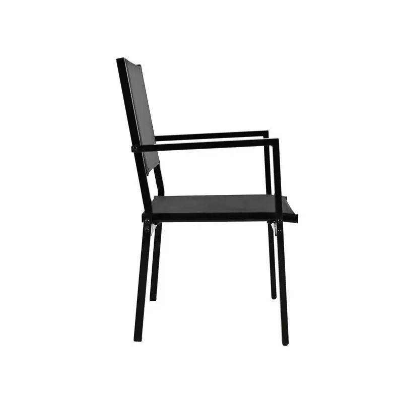 Robustes Outdoor-Tischstuhl-Set aus Stahl für Terrassen-, Balkon- und Hinterhofmöbel