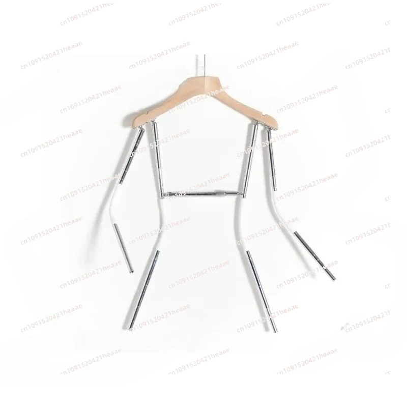Suitable for clothing photography props, telescopic hangers Tops shooting modeling racks, clothing hanging invisible hangers,