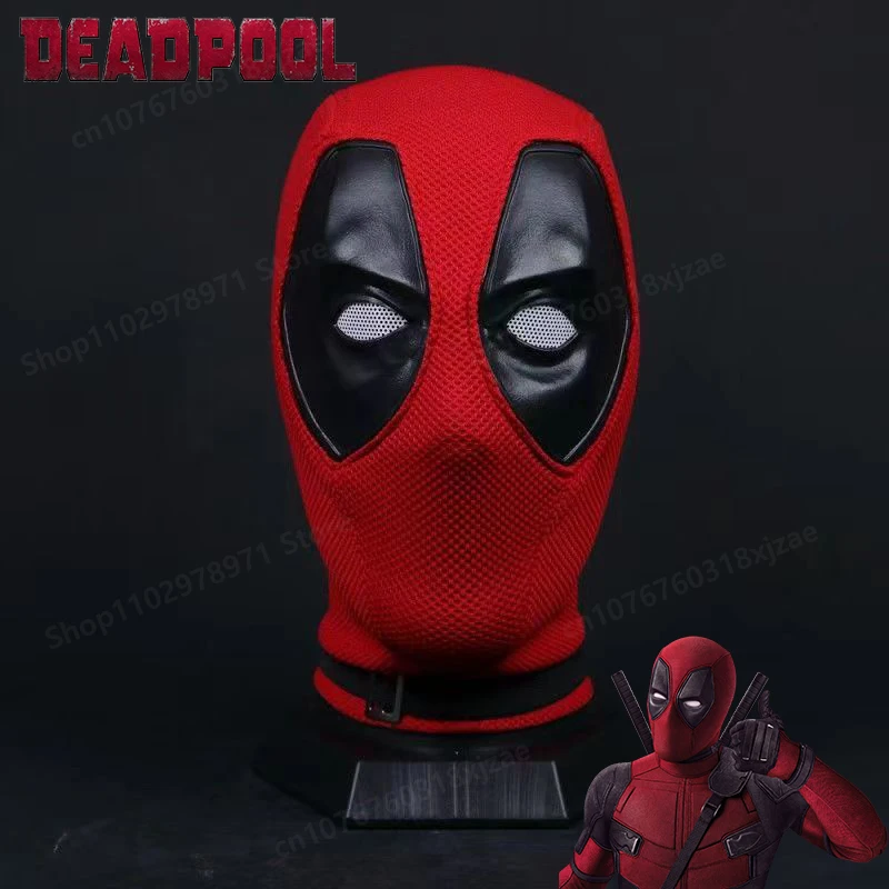 

Dead-pools Cosplay Mask Comic Figure Headwear Cool Fans Movie Lover Costume Headgear Adult Carnival Costume Party Supplies Gifts