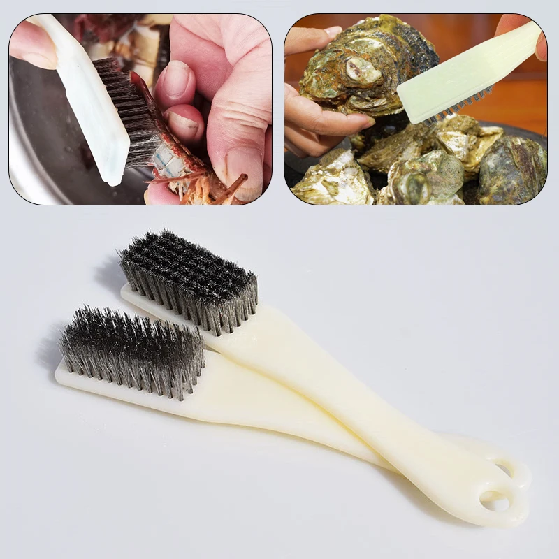 Kitchen Cleaning Brush Washing Cup Brush Wall Breaking Machine Brush Special Cleaning Crayfish Brush Long Handle Small Brush