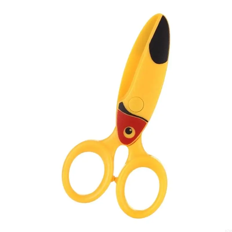 D7yy Plastic Ciseaux en plastique Easy Grip Handle Children Children Safety Cissers for Craft Project School Supply Art