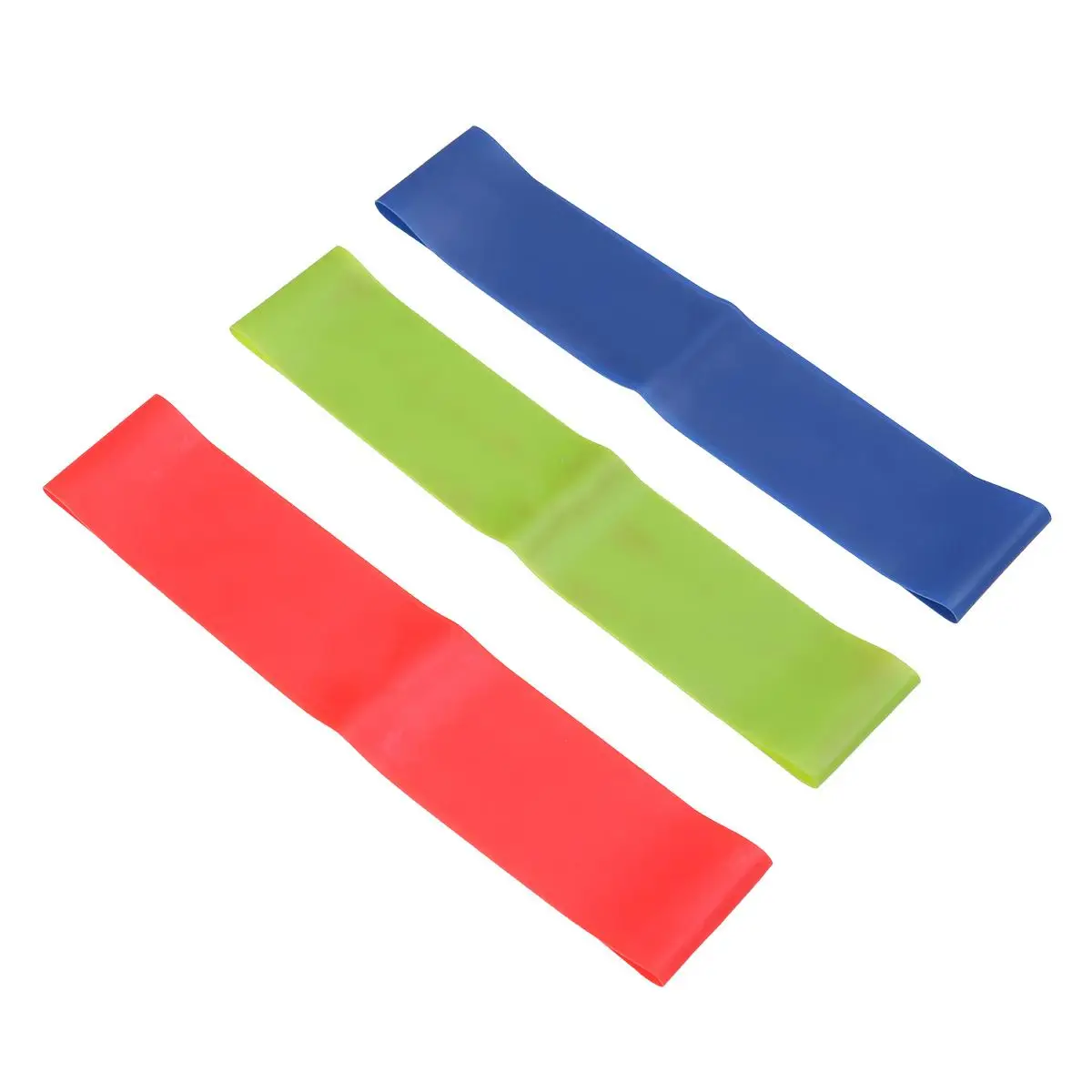 3PCS Fitness Loop Elastic Resistance Workout Loops for Gym Yoga Stretching Equipment Body Shaping Activities Squats