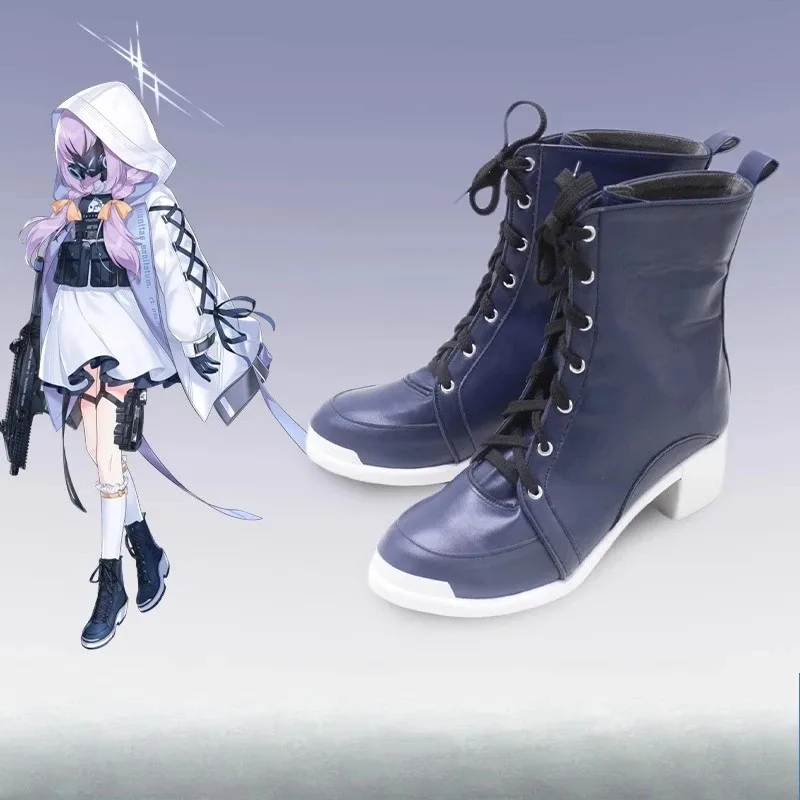 

2025 aaa RealCos Game Blue Archive Hakari Atsuko Halloween Carnival Boots PU Shoes Cosplay Props Costume Prop